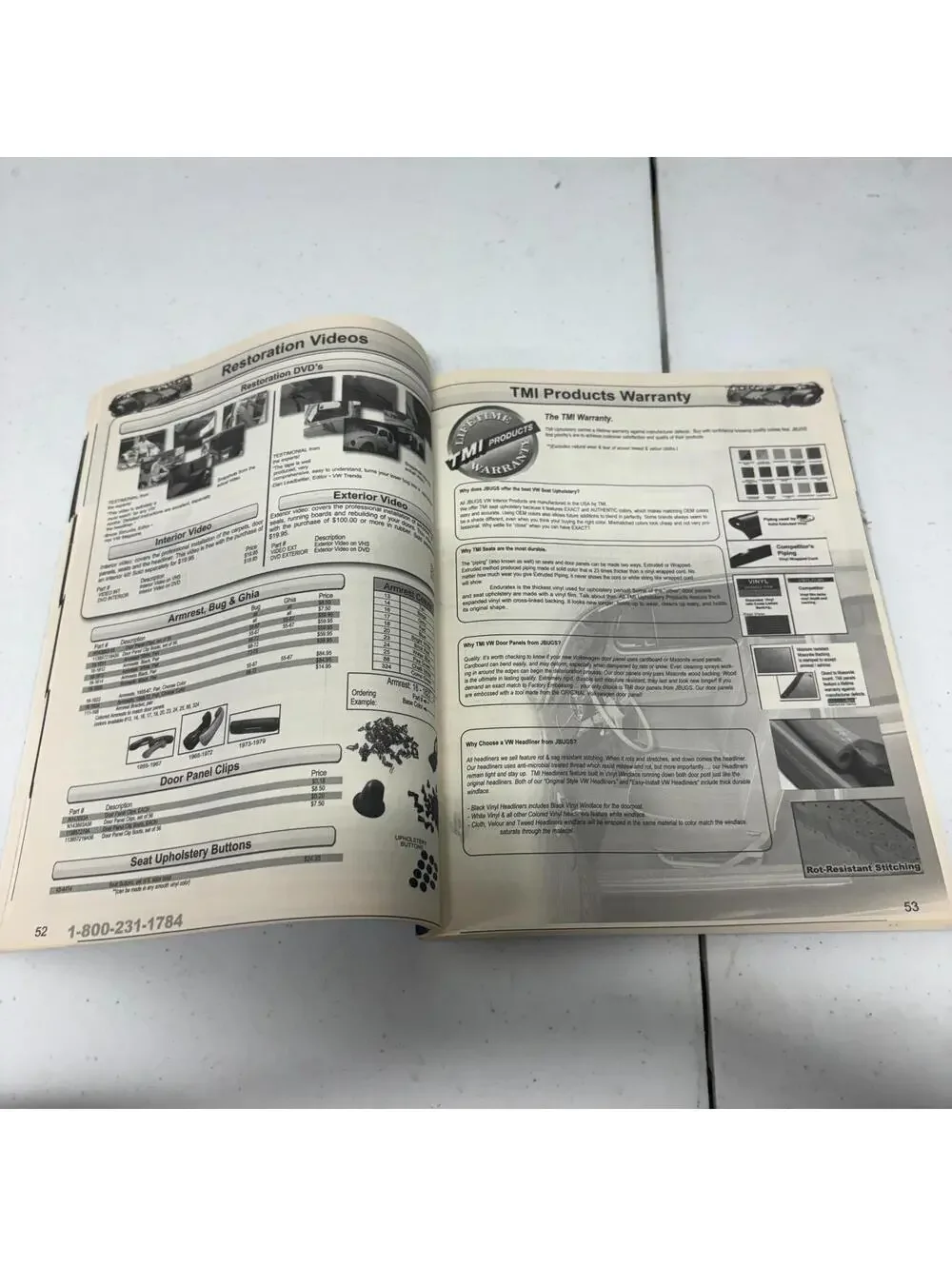 2013 California Pacific JBugs VW Aircooled Parts Catalog Beetle Bus Type 2 - Picture 3 of 4